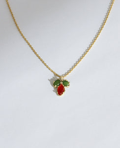 EAT MY BERRIES // pendentif d'été - ORA-C jewelry - bijoux faits à la main par Caroline Pham, designer indépendante basée à Montréal