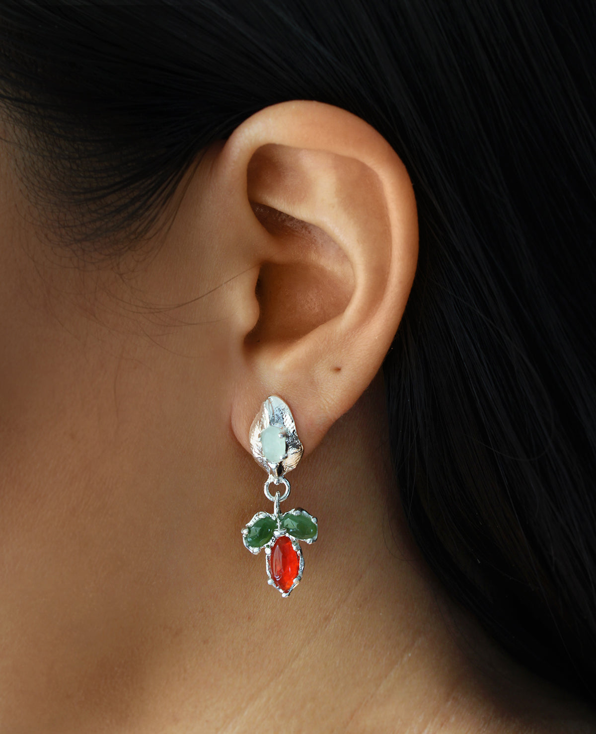 EAT MY BERRIES // boucles d'oreilles d'été - bijoux ORA-C - bijoux faits à la main par Caroline Pham, designer indépendante basée à Montréal