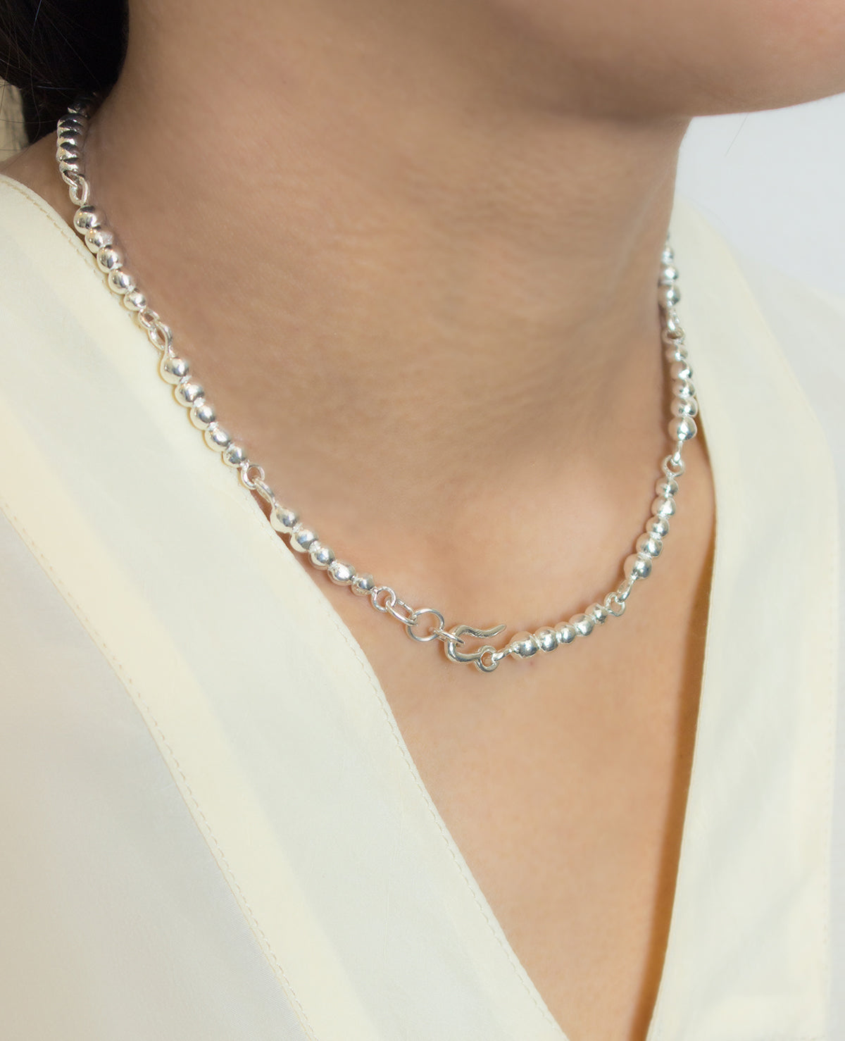 ELVIRE // argent - bijoux ORA-C - bijoux faits à la main par la designer indépendante montréalaise Caroline Pham