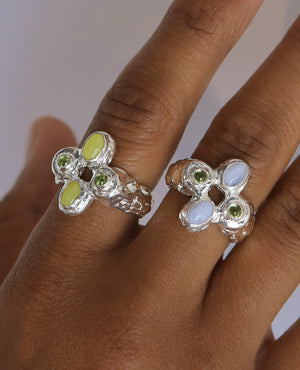 FOCALIS SHRINE // bague en argent - ORA-C jewelry - bijoux faits à la main par Caroline Pham, designer indépendante basée à Montréal