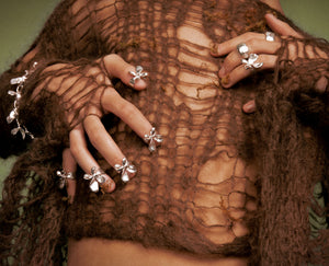 BOULDER SIGNET // bague en argent - ORA-C jewelry - bijoux faits à la main par la designer indépendante montréalaise Caroline Pham