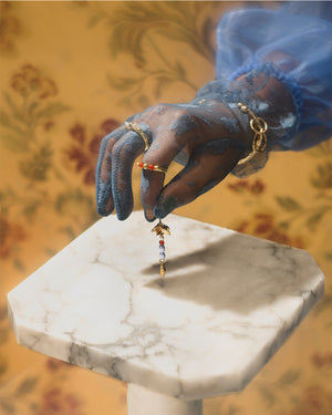 GILBERTE - Bijoux ORA-C - bijoux faits main par la designer indépendante Caroline Pham, basée à Montréal.