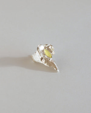 ORCHIS CLAW // argent bague pour ongles - ORA-C jewelry - bijoux artisanaux de la designer indépendante montréalaise Caroline Pham