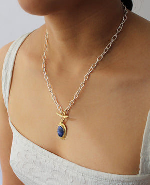 EYE OF TAURI // collier - Bijoux ORA-C - bijoux faits main par Caroline Pham, designer indépendante basée à Montréal.