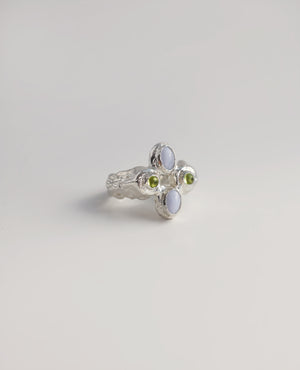 FOCALIS SHRINE // bague en argent - ORA-C jewelry - bijoux faits à la main par Caroline Pham, designer indépendante basée à Montréal
