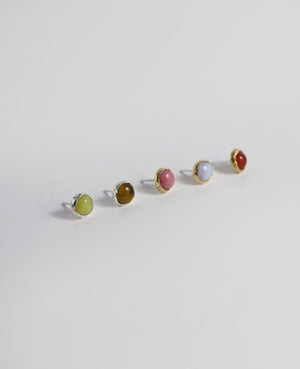 MAGNOLIA STUD // boucles d'oreilles en argent - ORA-C jewelry - bijoux faits à la main par Caroline Pham, designer indépendante basée à Montréal