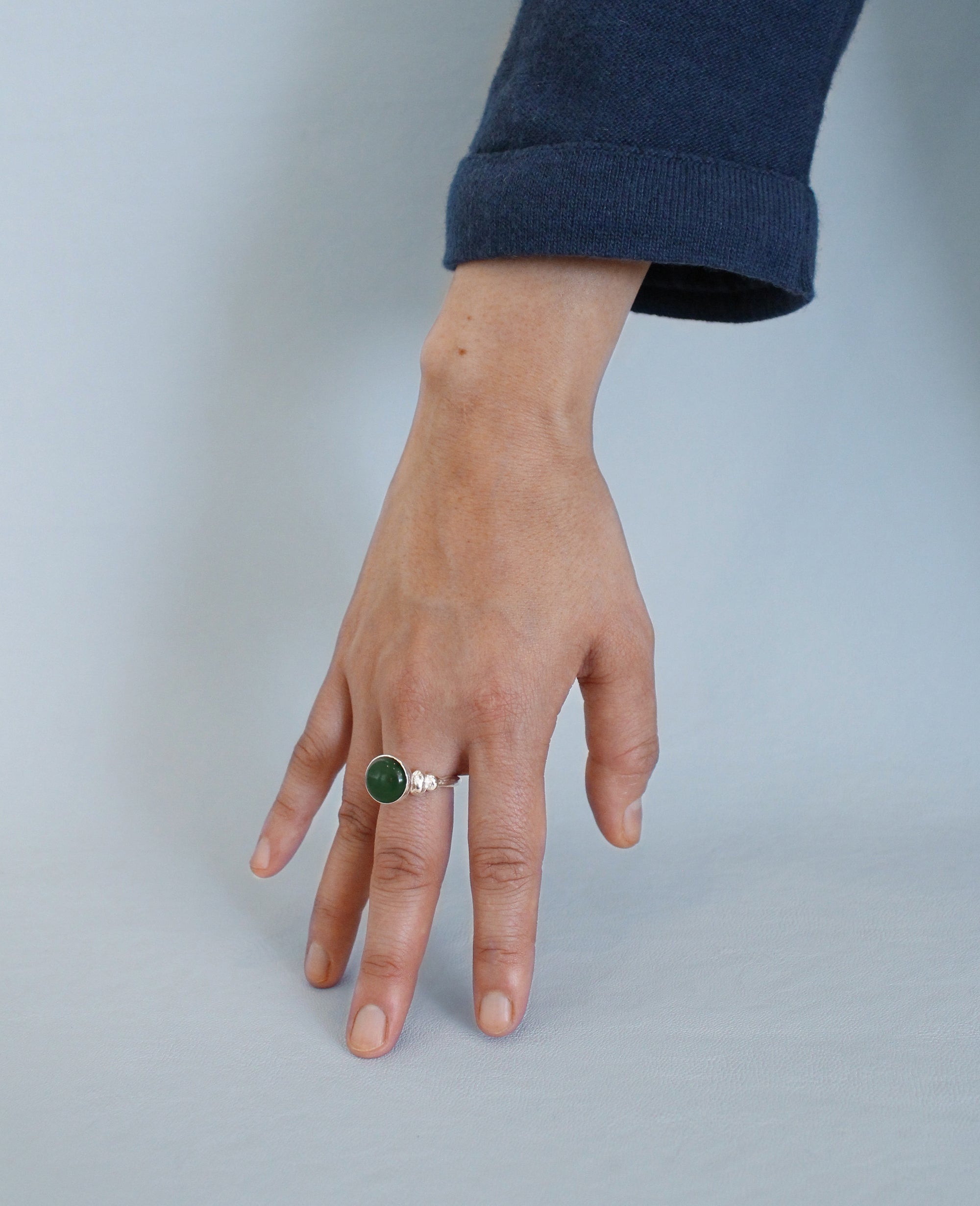 SOLARI // bague en argent - ORA-C jewelry - bijoux faits à la main par Caroline Pham, designer indépendante basée à Montréal