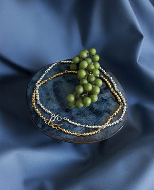 ELVIRE // laiton - bijoux ORA-C - bijoux faits main par la designer indépendante Caroline Pham, basée à Montréal.